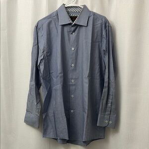 Men's Blue Dress Shirt